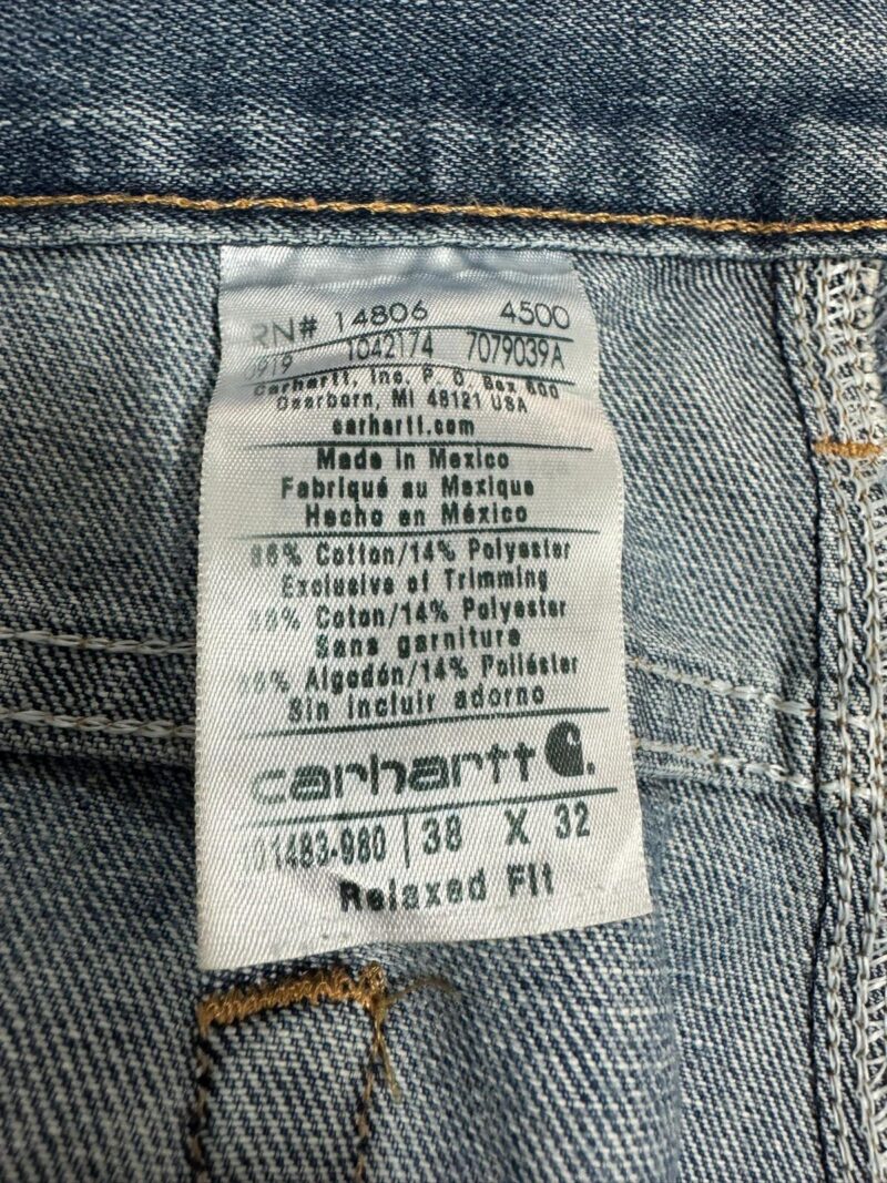 Jeans CARHARTT uomo taglia 52 italiana - immagine 4