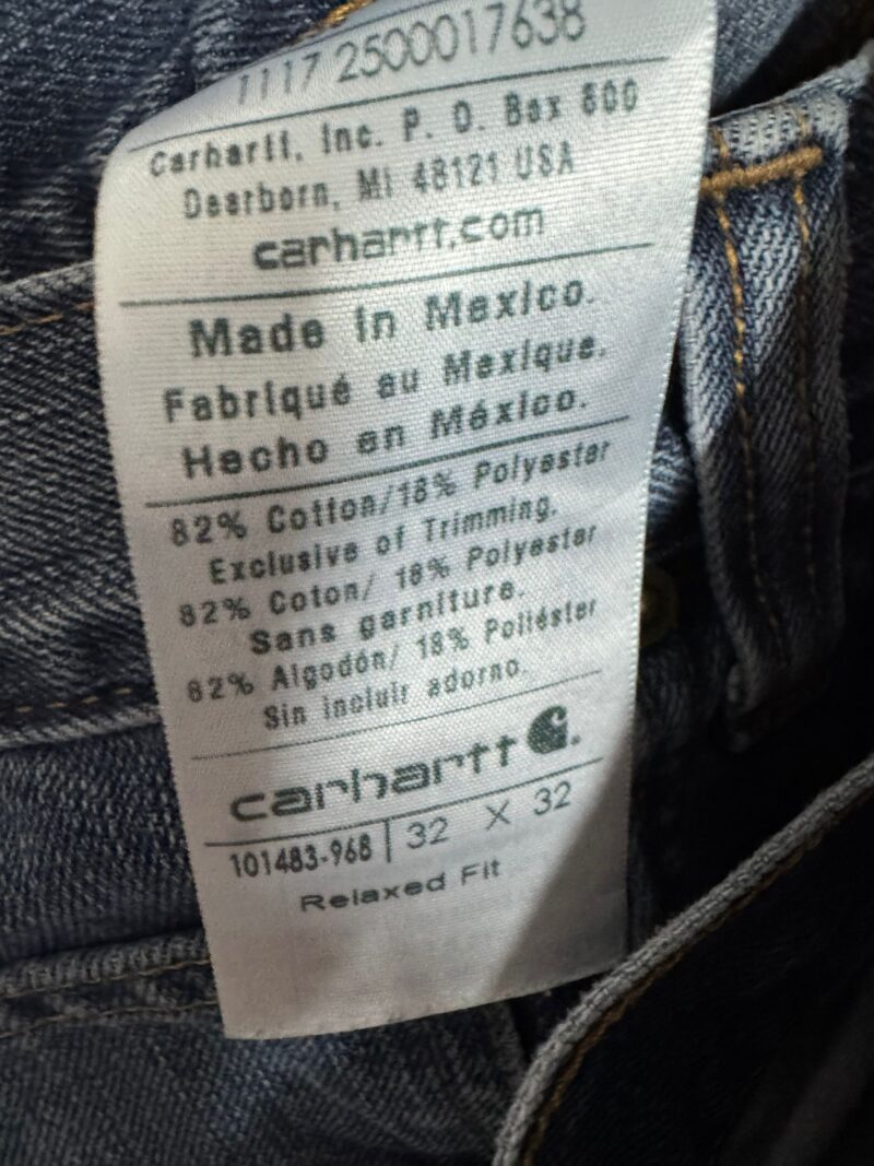 Jeans CARHARTT uomo taglia 46 italiana - immagine 4