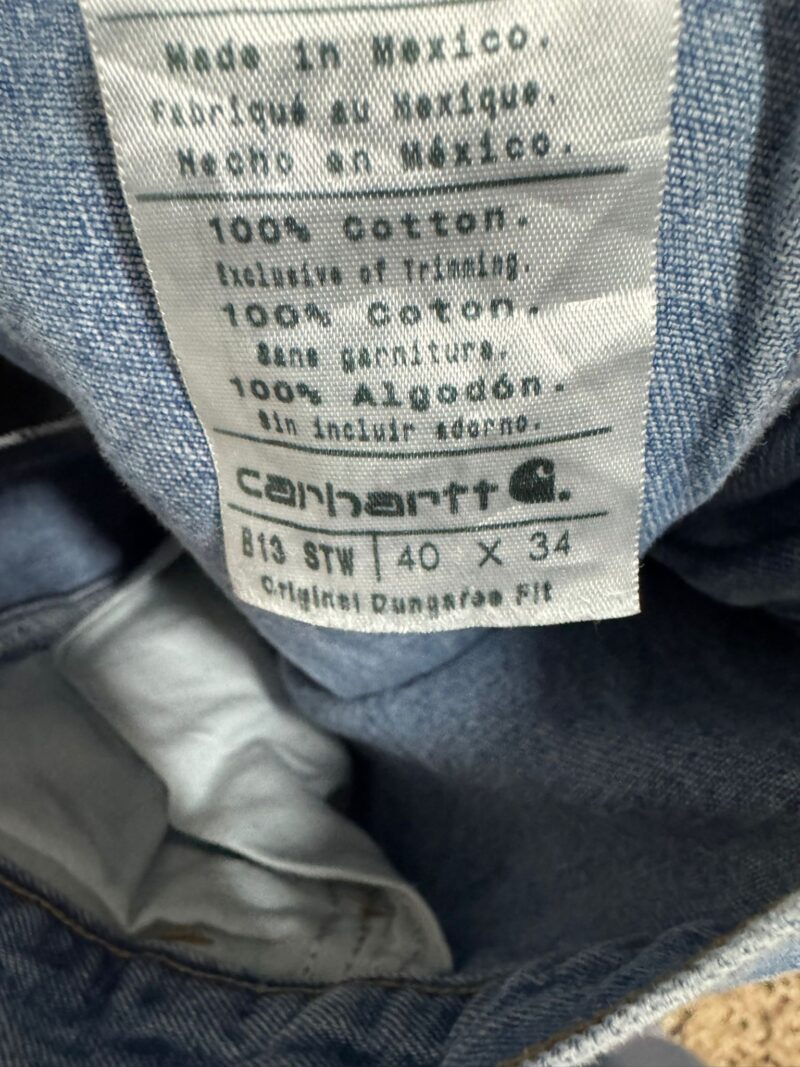 Jeans CARHARTT uomo taglia 54 italiana - immagine 4
