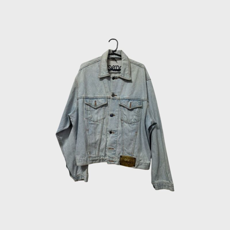 Giubbino jeans vintage uomo taglia M