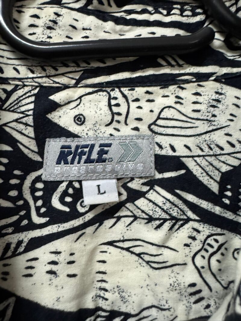 Camicia rifle vintage uomo taglia L - immagine 3